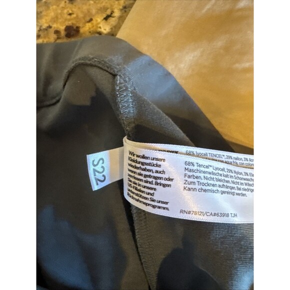 Eileen Fisher Washable Stretch Crepe Pull On Pants Size Petite Small Gray - Picture 8 of 10